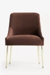 Anthropologie Performance Velvet Elowen Dining Chair