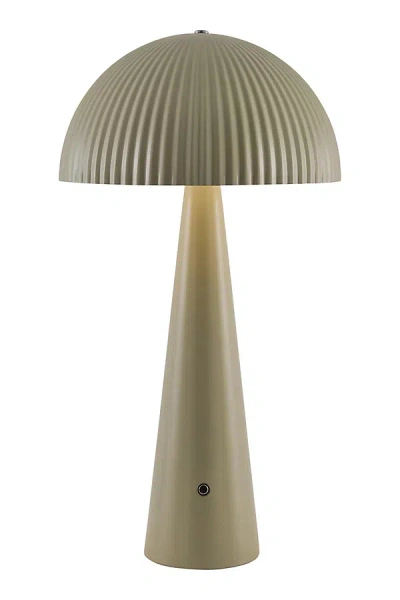 Anthropologie Phileas Cordless Portable Lamp In Gray