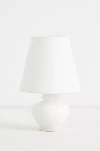 Anthropologie Piccolo Mini Table Lamp In White