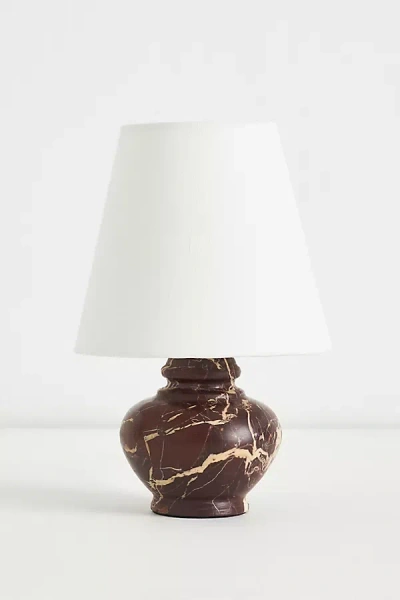 Anthropologie Piccolo Mini Table Lamp In White