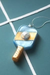 Anthropologie Pickleball Glass Ornament