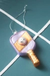 Anthropologie Pickleball Glass Ornament In Multi