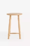 Anthropologie Pierre Turned Wood Counter Stool In Neutral