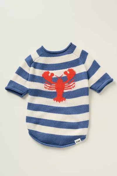 Anthropologie Pinch Perfect Striped Lobster Pet Sweater In Multi