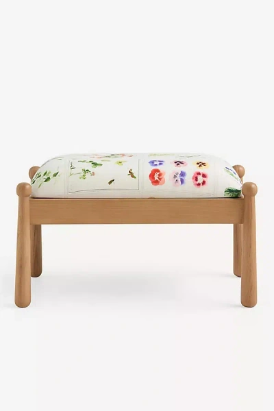 Anthropologie Pippa Botanica Ottoman In Multi