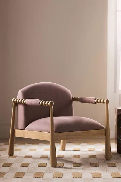Anthropologie Pippa Performance Occasional Chair In Brown