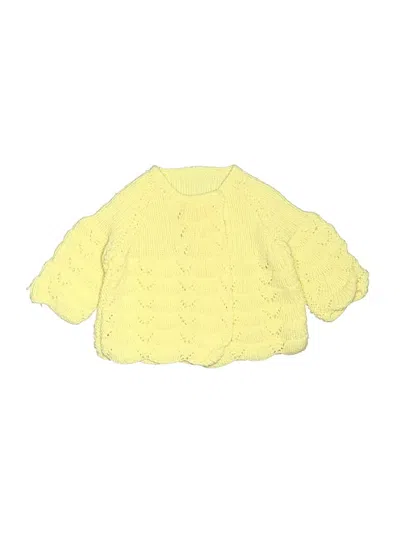 Pre-owned Anthropologie Kids' Poncho In Yellow