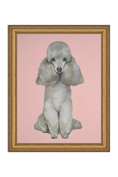 Anthropologie Poodle Wall Art In Animal Print
