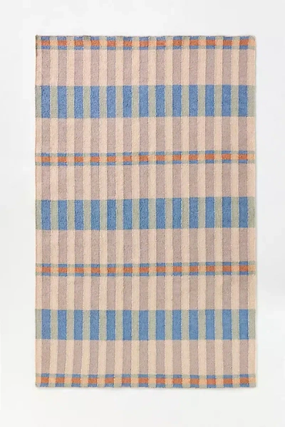 Anthropologie Poppy Indoor/outdoor Flatwoven Geometric Rug In Multi