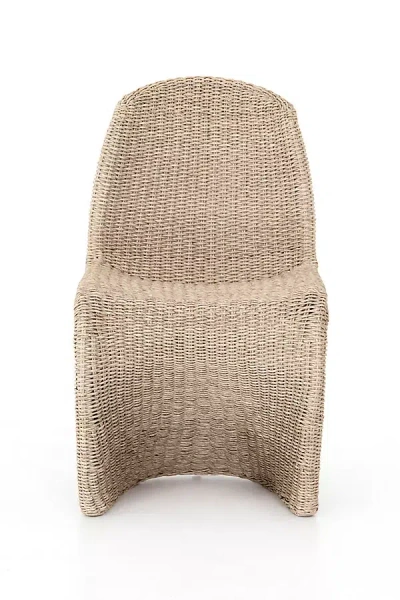 Anthropologie Portia Faux-wicker Outdoor Dining Chair