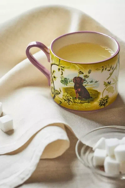 Anthropologie Portobello Mug In Animal Print