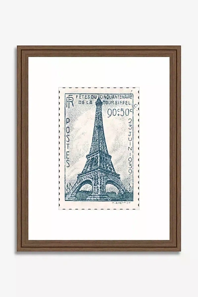 Anthropologie Postmarked Wall Art In Brown