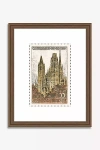 Anthropologie Postmarked Wall Art In Brown