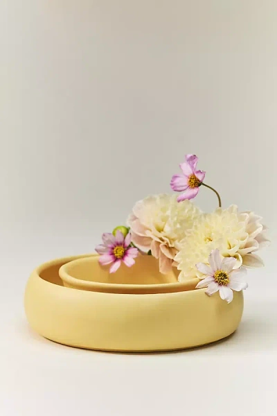 Anthropologie Posy Ring Vase In Gold