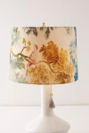 Anthropologie Printed Fabric Lamp Shade