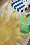 Anthropologie Printed Flatwoven Indoor/outdoor Sun Rug