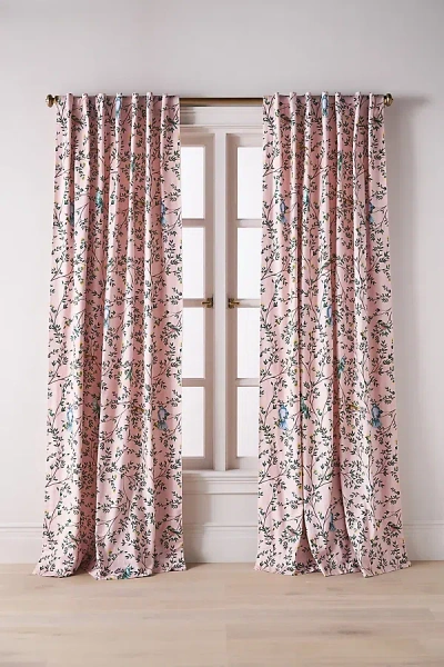 Anthropologie Priyanka Curtain In Pink