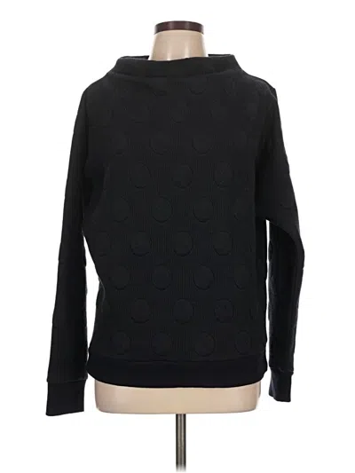 Pre-owned Anthropologie Pullover Sweater In Black