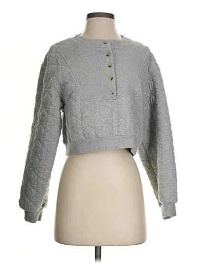 Pre-owned Anthropologie Pullover Sweater In Black