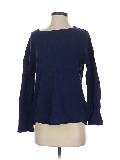 Pre-owned Anthropologie Pullover Sweater In Blue