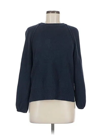 Pre-owned Anthropologie Pullover Sweater In Blue