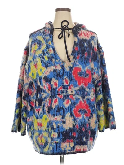 Pre-owned Anthropologie Pullover Sweater In Blue