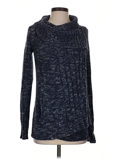 Pre-owned Anthropologie Pullover Sweater In Blue