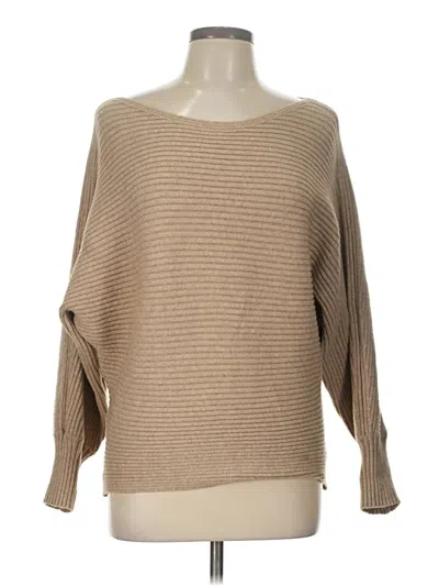 Pre-owned Anthropologie Pullover Sweater In Brown