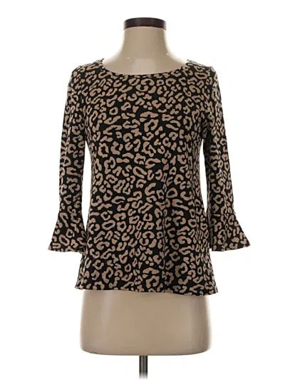 Pre-owned Anthropologie Pullover Sweater In Brown