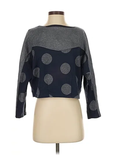 Pre-owned Anthropologie Pullover Sweater In Gray