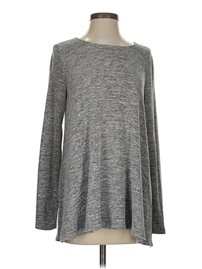 Pre-owned Anthropologie Pullover Sweater In Gray