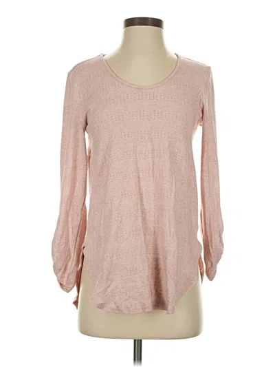 Pre-owned Anthropologie Pullover Sweater In Pink