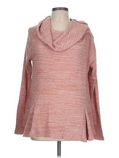 Pre-owned Anthropologie Pullover Sweater In Pink