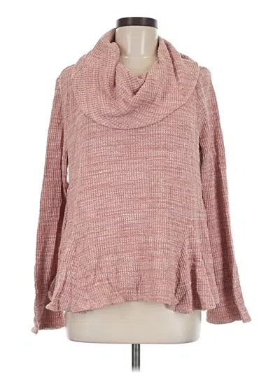 Pre-owned Anthropologie Pullover Sweater In Pink