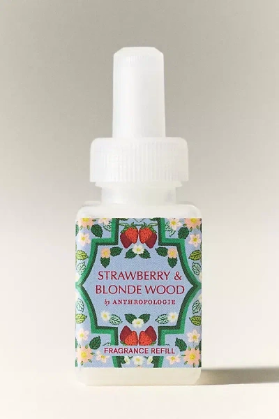 Anthropologie Pura X  Strawberry & Blonde Wood Home Fragrance Oil Refill In Multi