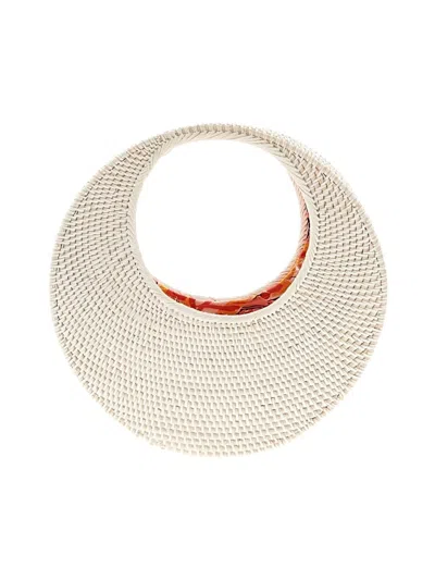 Pre-owned Anthropologie Purse In Ivory