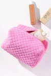 Anthropologie Quilted Terry Cosmetic Bag