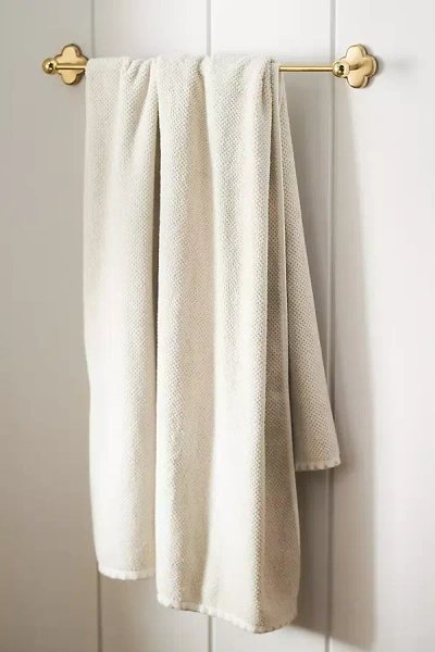 Anthropologie Quinn Clover Brass Towel Bar In Gold
