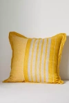 Anthropologie Quinn Linen Stripe Pillow
