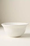 Anthropologie Reeves Portuguese Stoneware Cereal Bowls, Set Of 4 In White