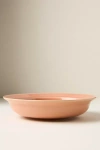 Anthropologie Reeves Portuguese Stoneware Pasta Bowls, Set Of 4 In Pink
