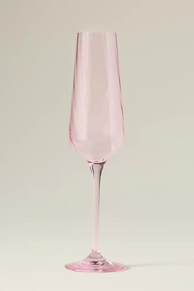 Anthropologie Reflections Flute Glasses, Set Of 4