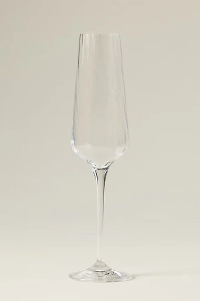 Anthropologie Reflections Flute Glasses, Set Of 4