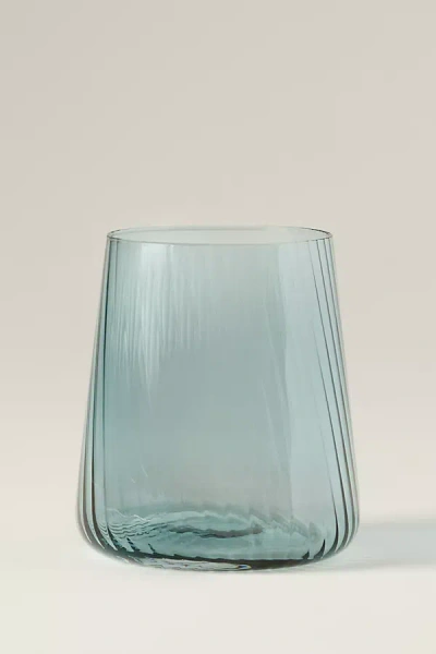 Anthropologie Reflections Stemless Wine Glasses, Set Of 4