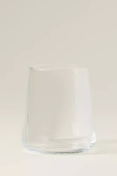 Anthropologie Reflections Stemless Wine Glasses, Set Of 4