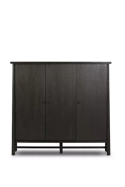 Anthropologie Renaud Oak Three-door Cabinet