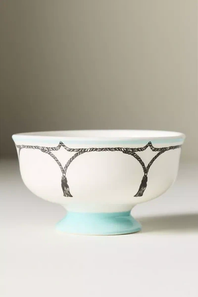 Anthropologie Reverie Stoneware Nut Bowl In White