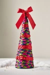 Anthropologie Ribbon Tabletop Tree In Multi