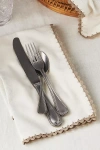 Anthropologie Ric Rac Cotton Napkin Set, Set Of 4 In White