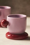 Anthropologie Rika Espresso Cup In Pink
